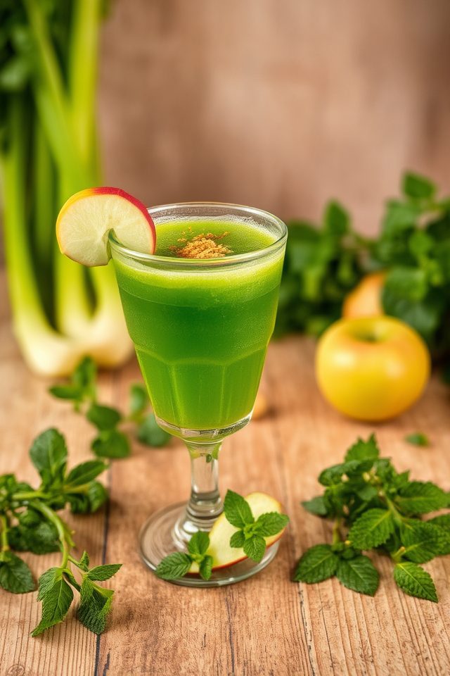 rejuvenating morning juice blend