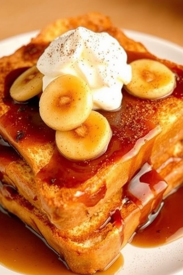 rich banana french toast