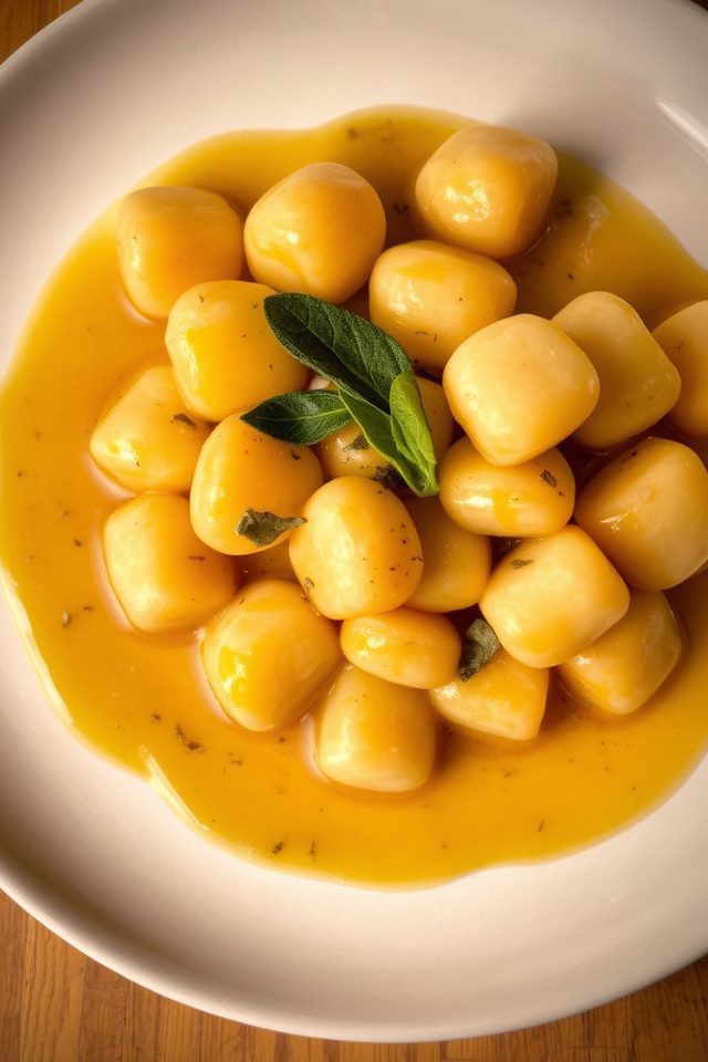 rich brown butter sauce