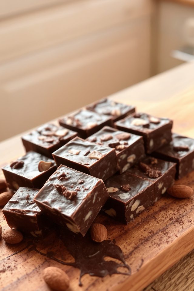 rich chocolate almond delight