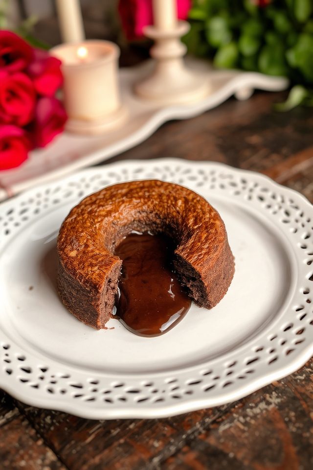 rich chocolate valentine treat