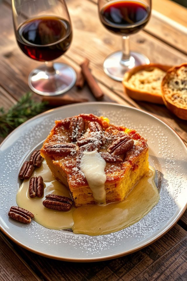 rich madeira wine dessert