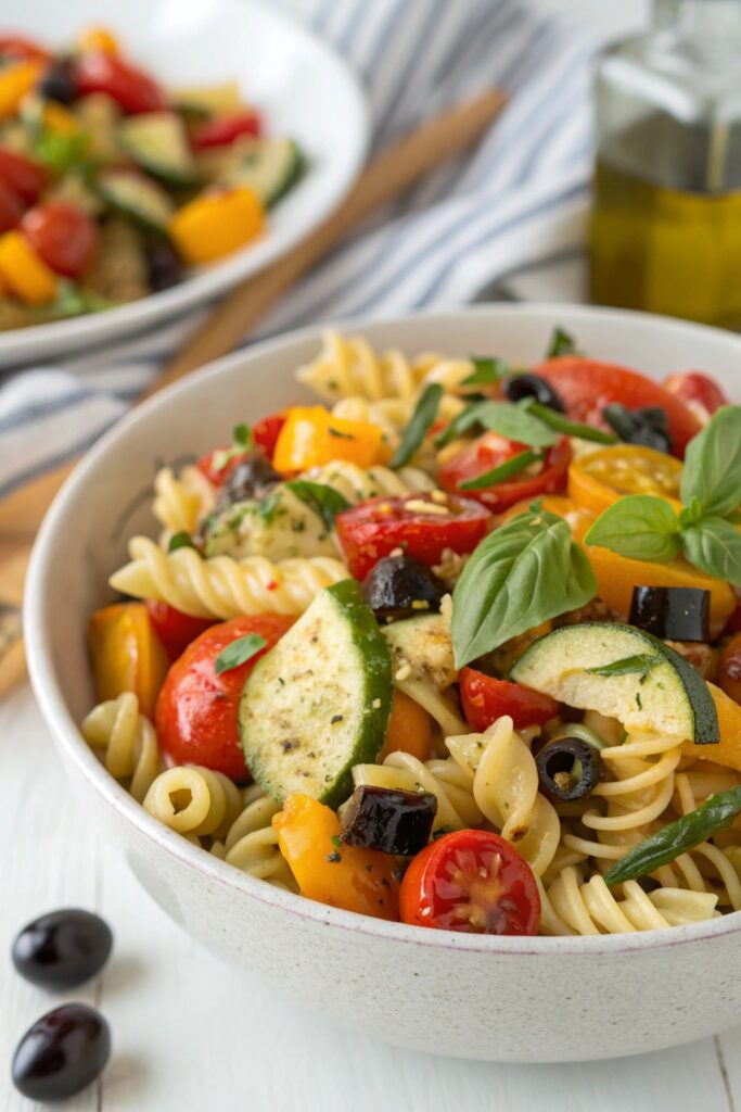 tangy summer pasta salad