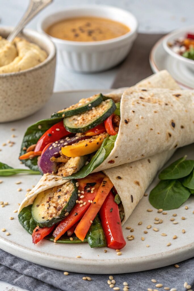healthy whole wheat wrap