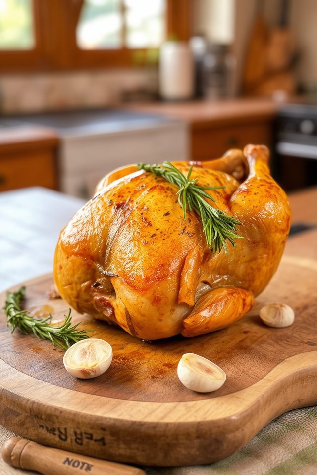 roasted chicken heals sickness