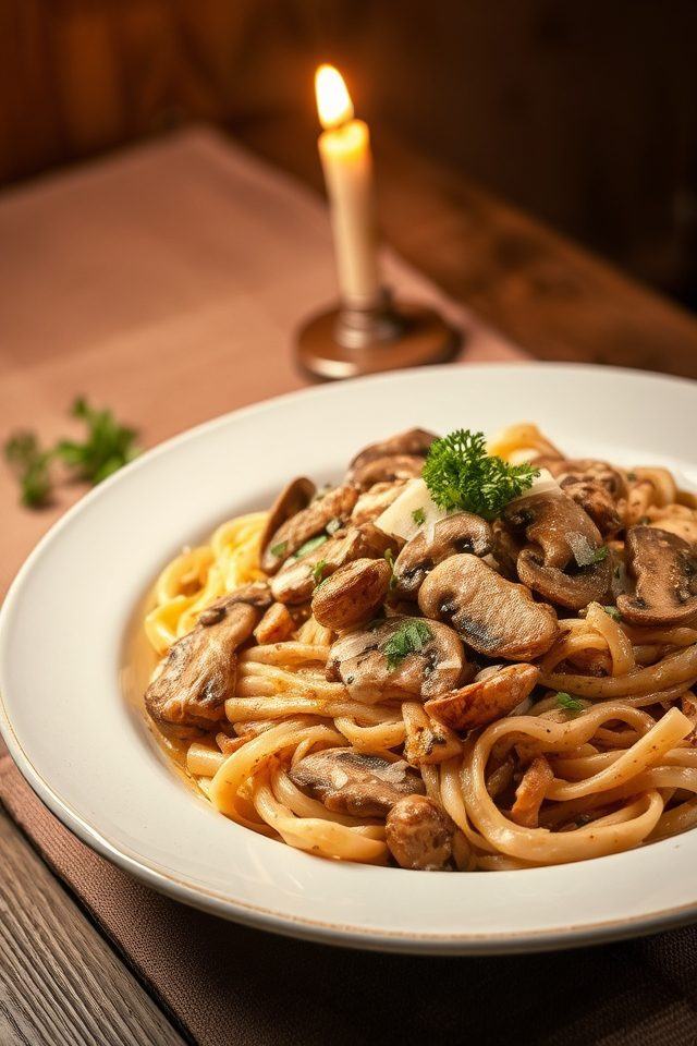 romantic chicken pasta dish