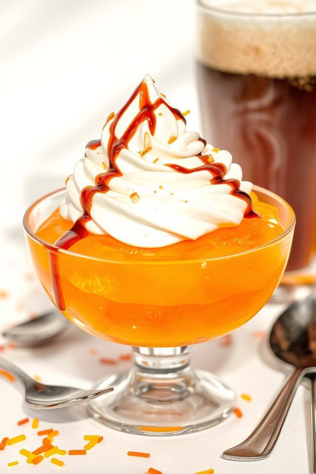 root beer float jello shots
