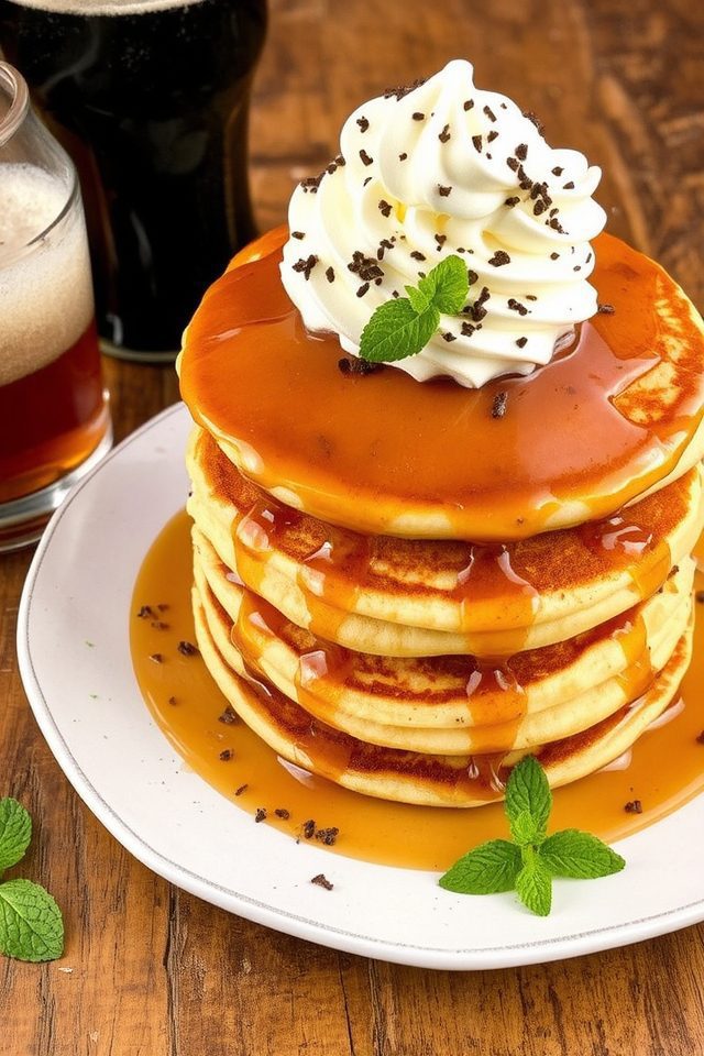 root beer float pancakes