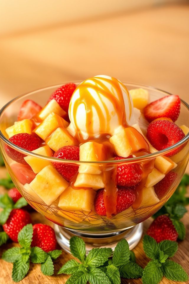 root beer float salad