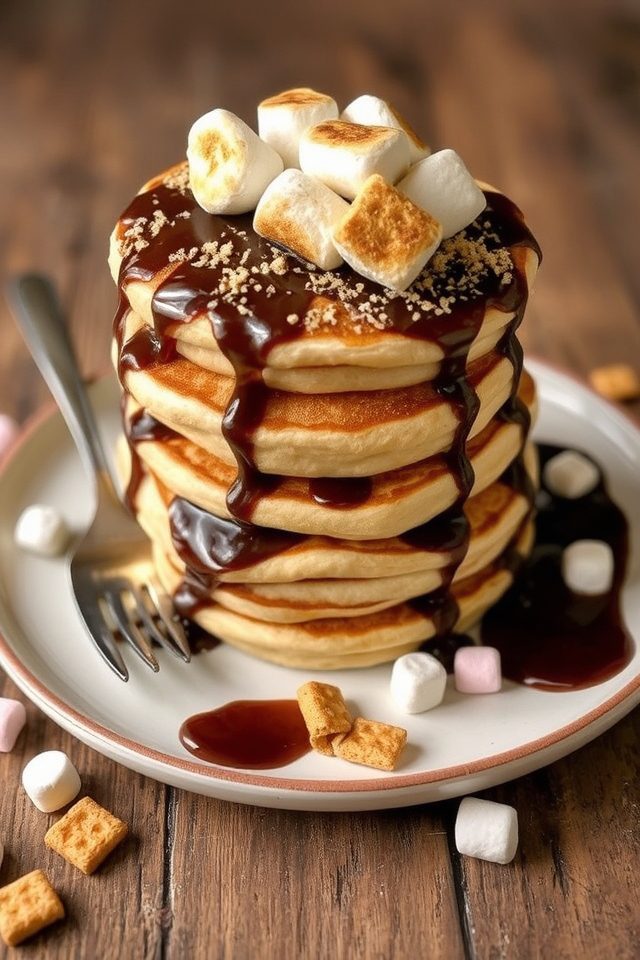 s mores flavored breakfast delight