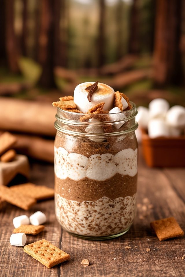 s mores for breakfast treats