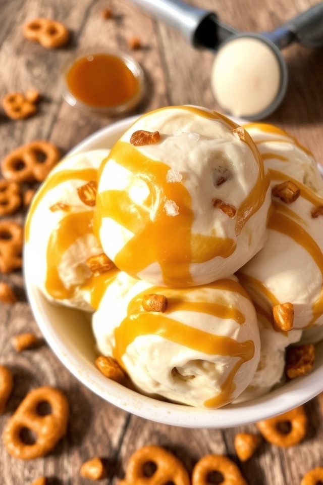 salted caramel pretzel delight