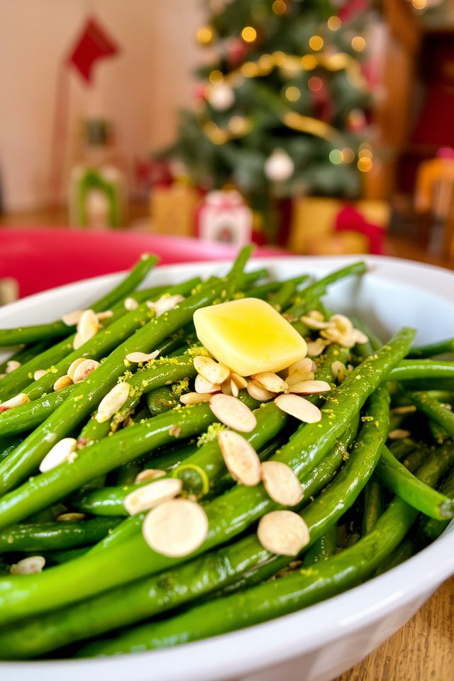 saut ed green bean delight