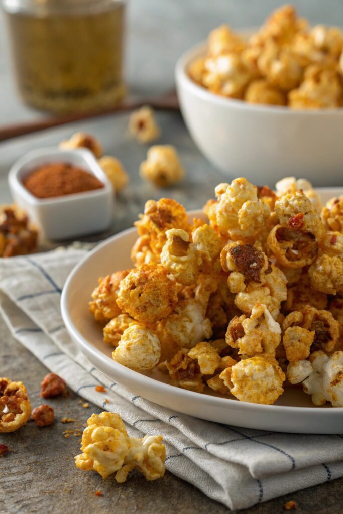 savory beef tallow popcorn