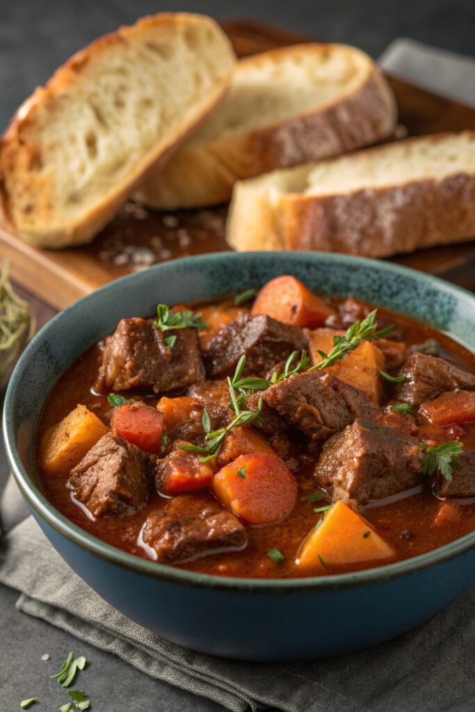 hearty shiraz beef stew