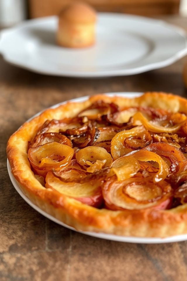 savory red potato tart