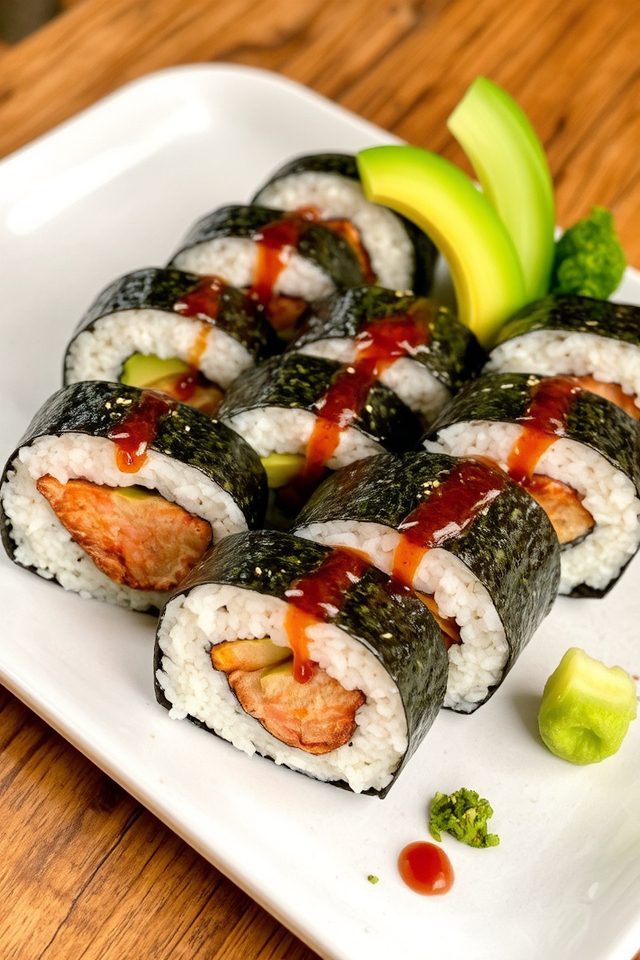 savory spam sushi rolls