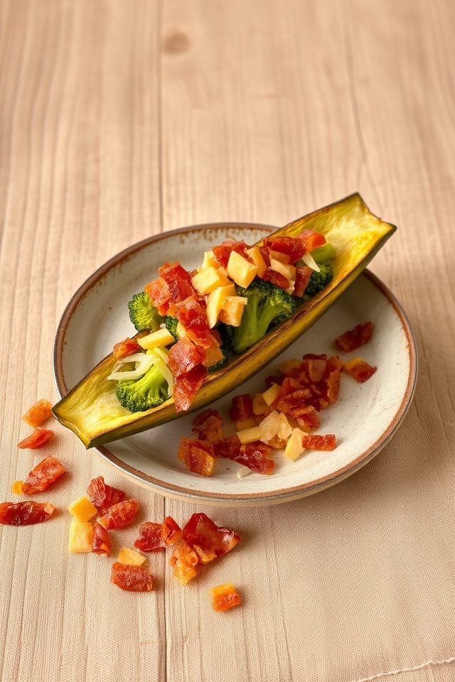 savory summer zucchini boats
