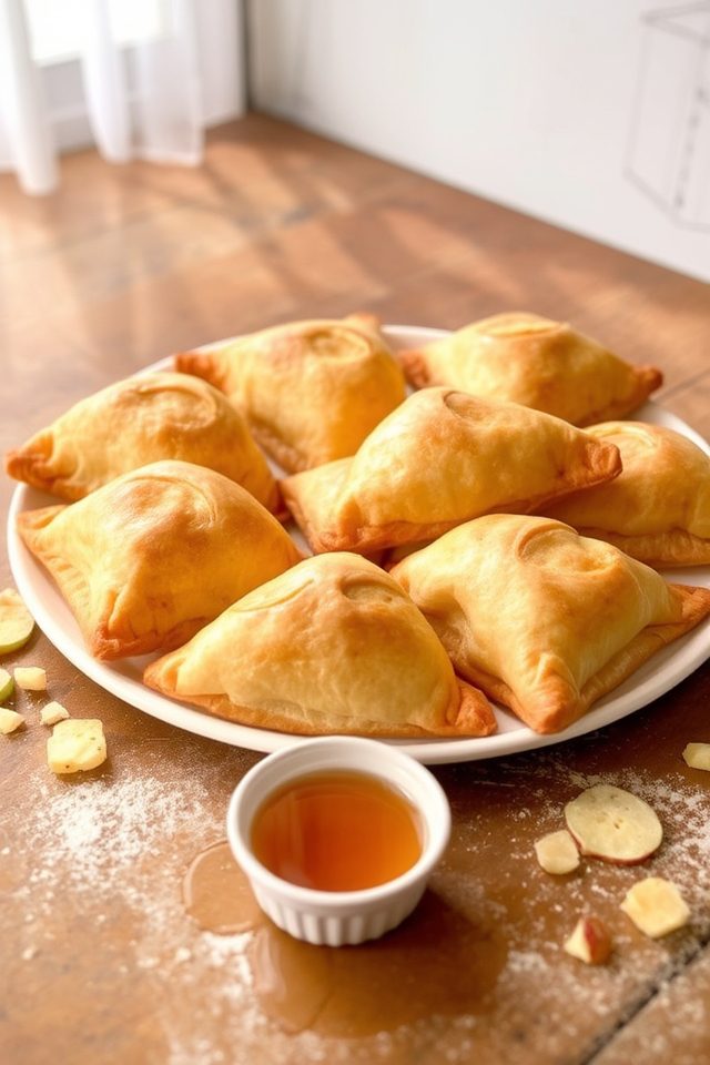 savory sweet cheddar pastries
