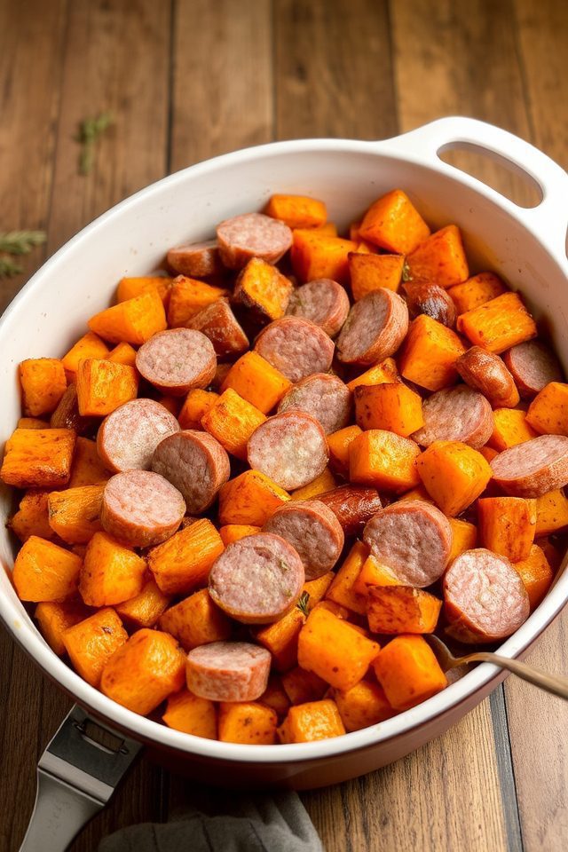 savory sweet potato dish