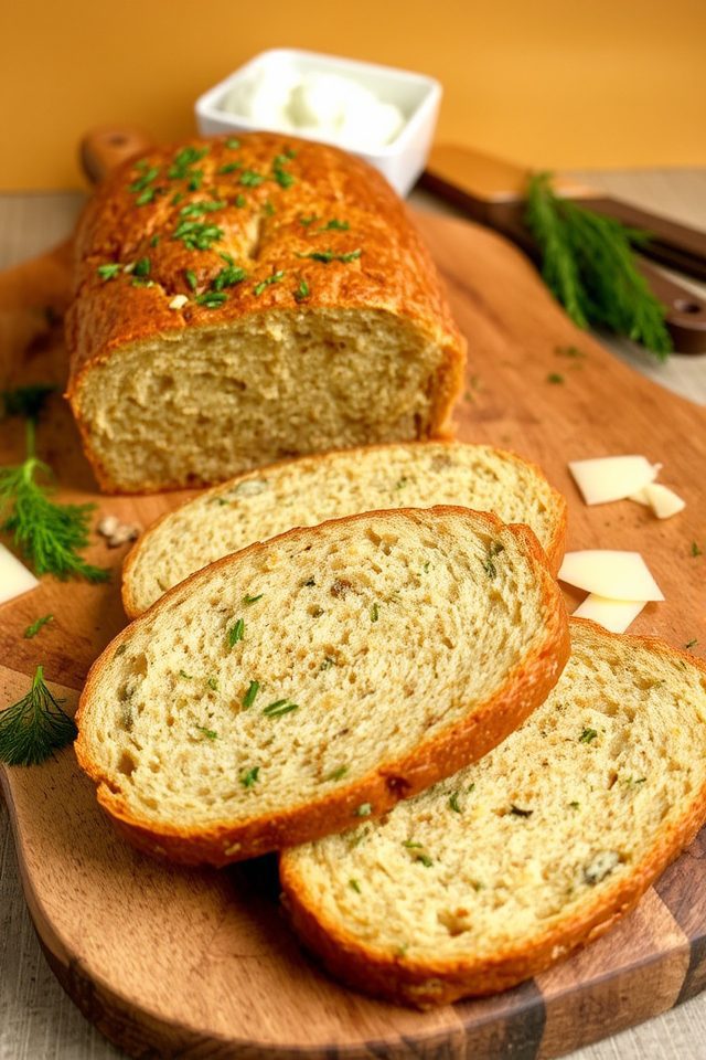 savory zucchini herb bread