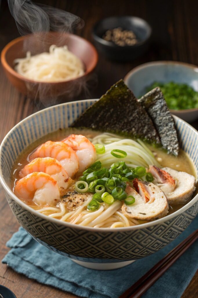 seafood infused shio ramen