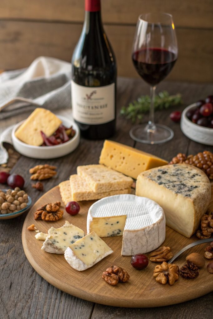 shiraz wine cheese pairing