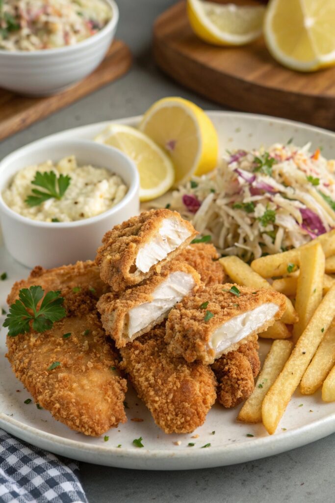 crispy cereal coated chicken