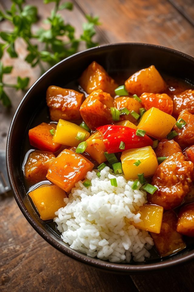 slow cooker sweet dish