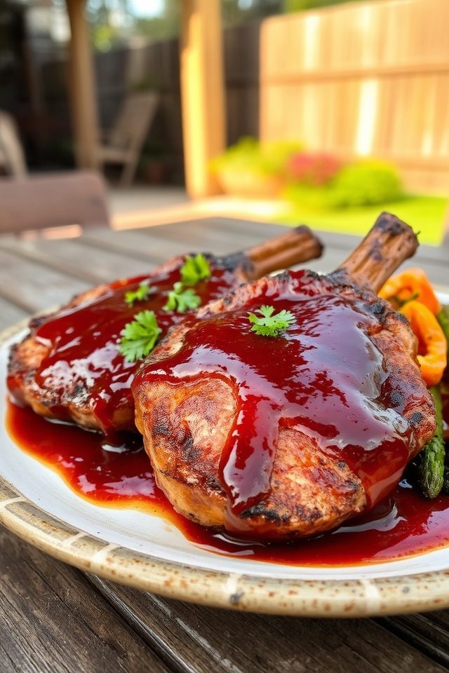 smoked pork chops recipe