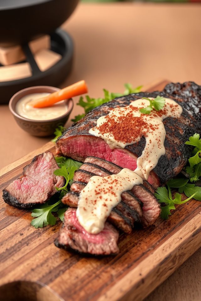 smoky sauce for meats