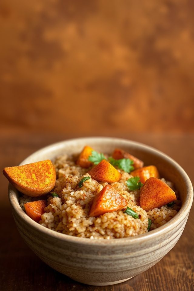 smoky sweet potato dish