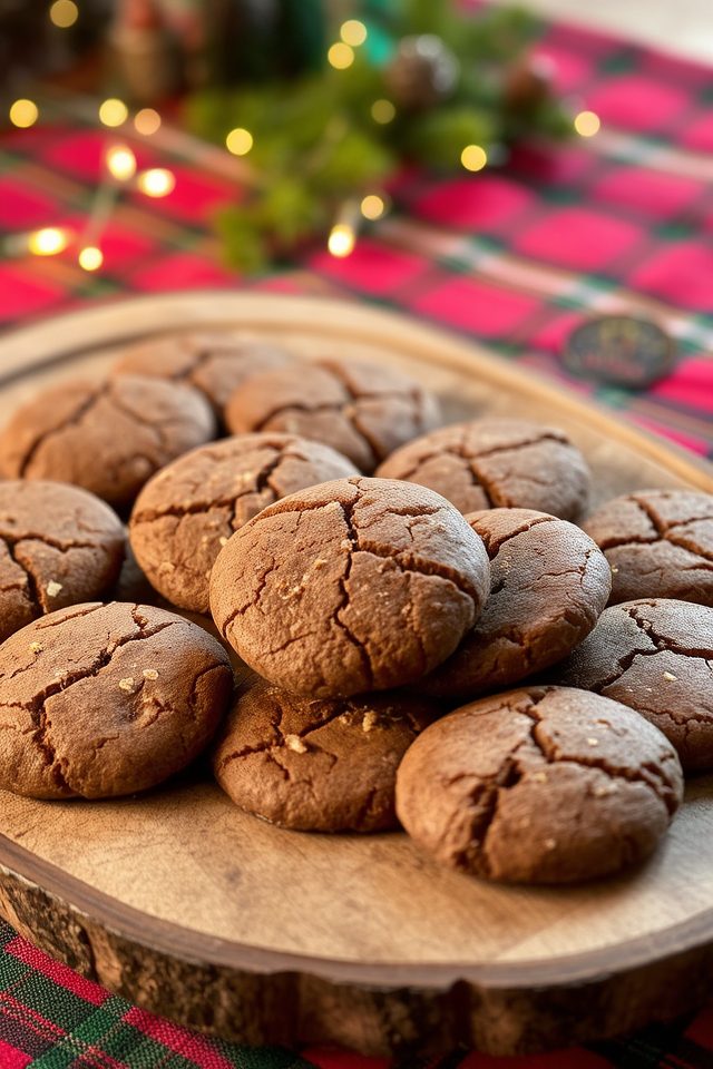 soft spicy holiday cookies