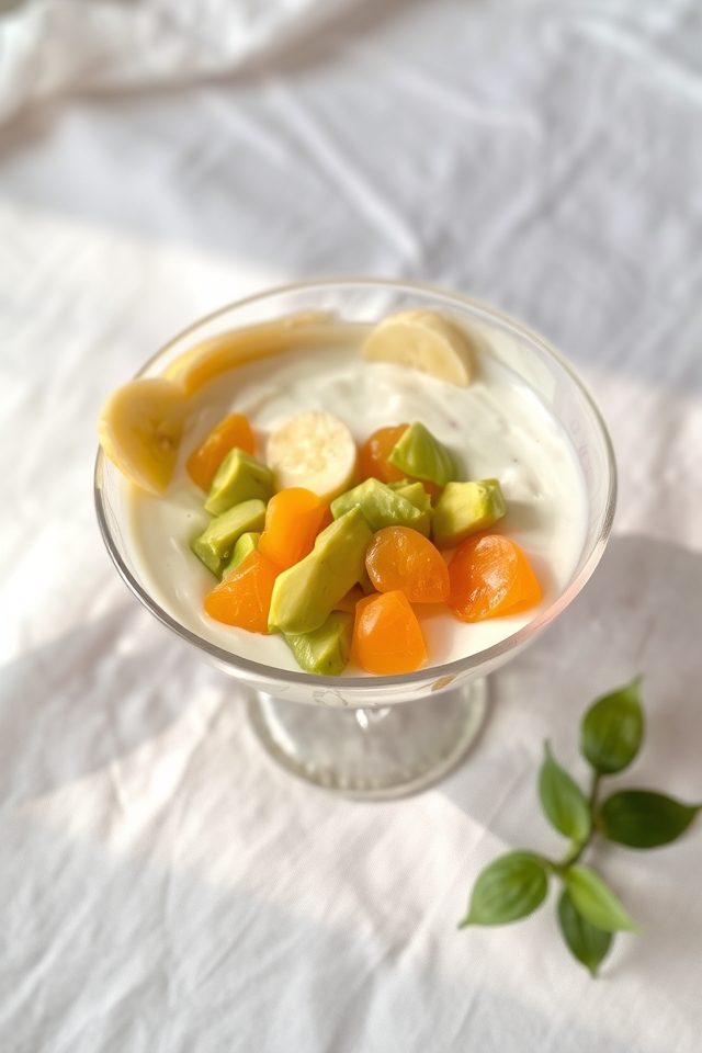 soothing low fiber dessert