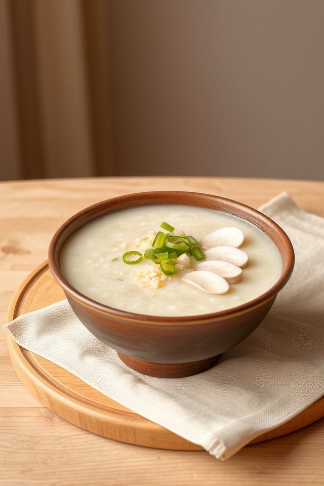 soothing stomach with congee