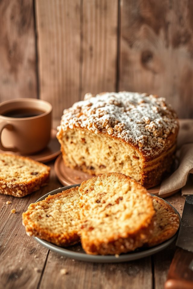 sourdough coffee cake recipe