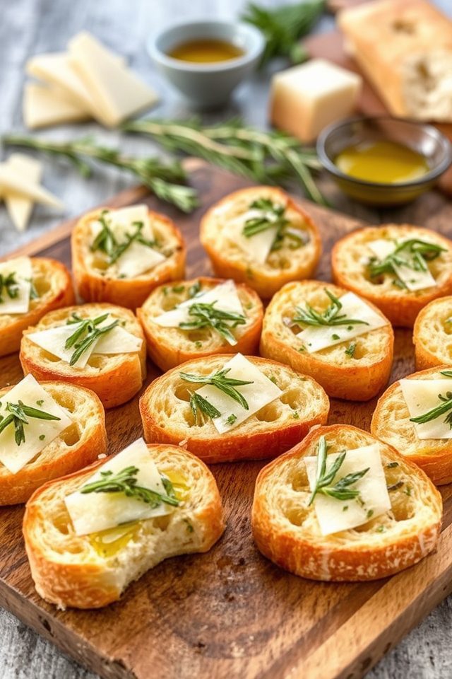 sourdough crostini perfect snacks