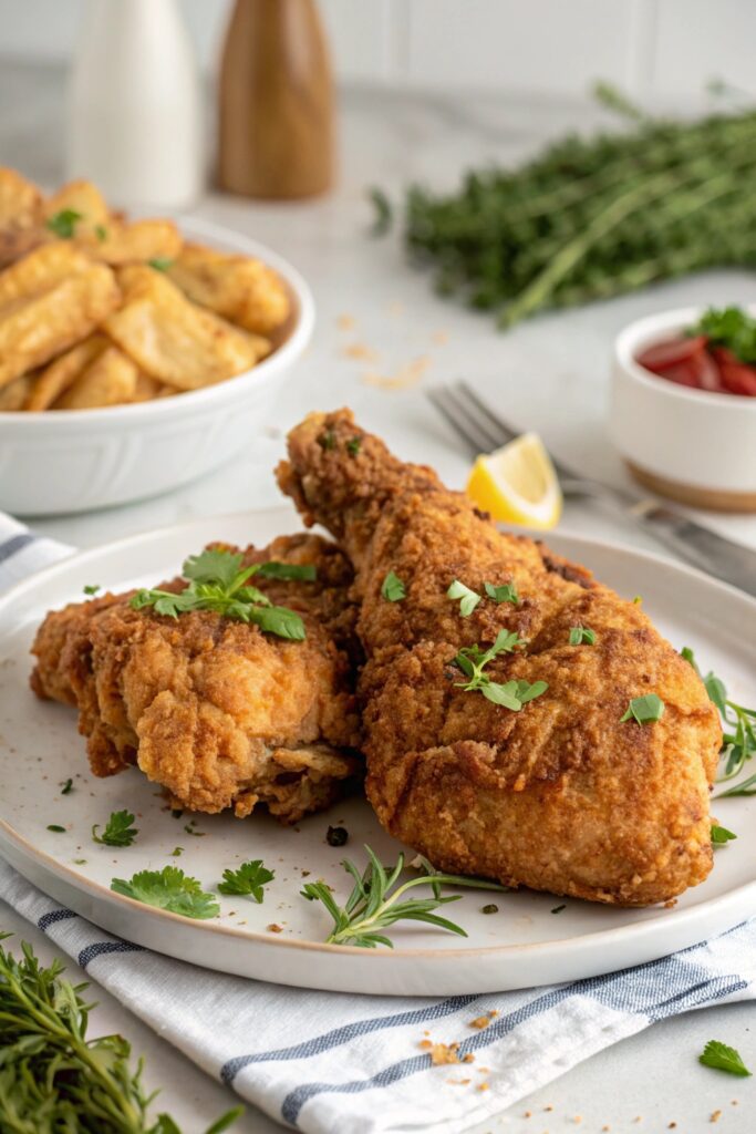crispy flavorful comfort food