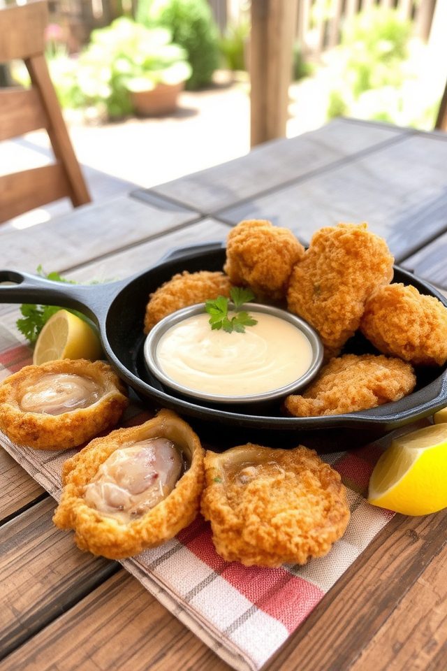 southern fried oyster delight