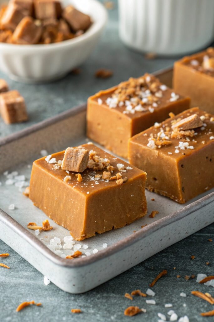 Spiced Rum Penuche Fudge