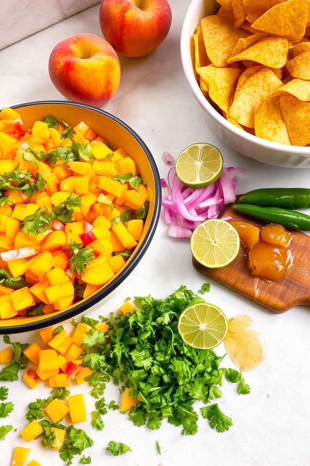 spicy and sweet salsa