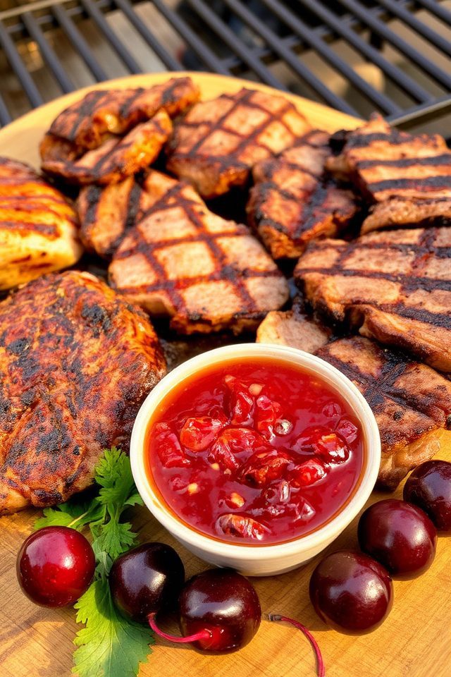 spicy cherry sauce recipe