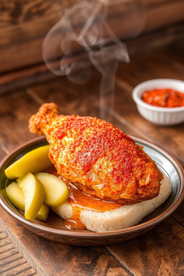 spicy crunchy fried chicken