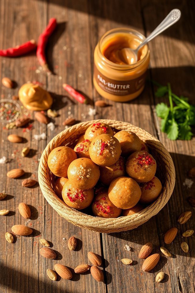 spicy protein packed energy bites