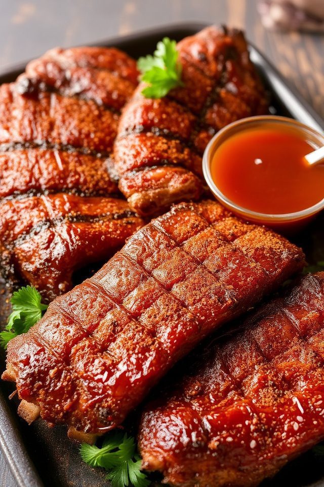 spicy tender barbecue ribs