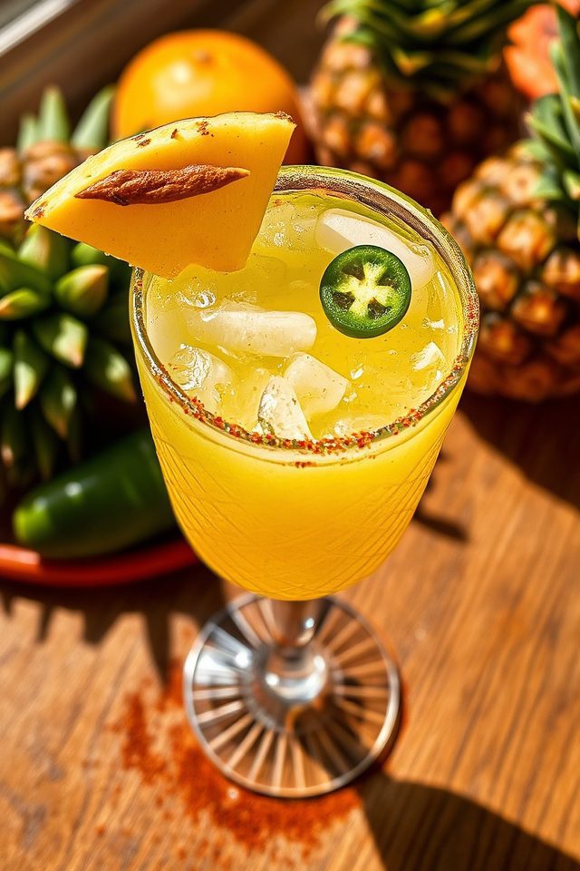 spicy tropical cocktail delight