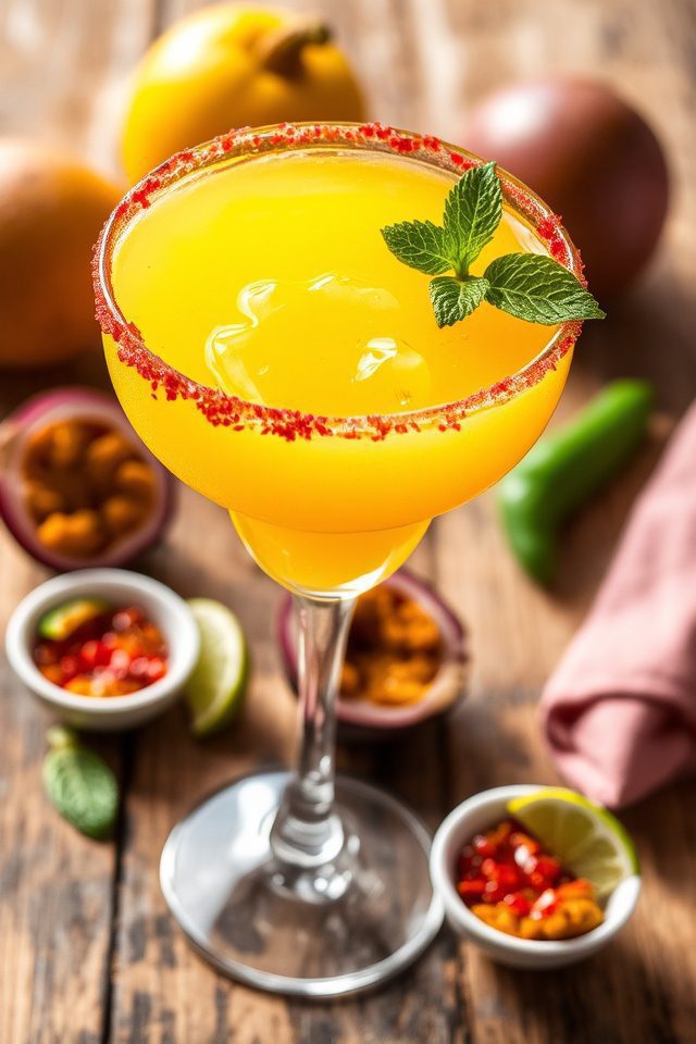spicy tropical margarita blend