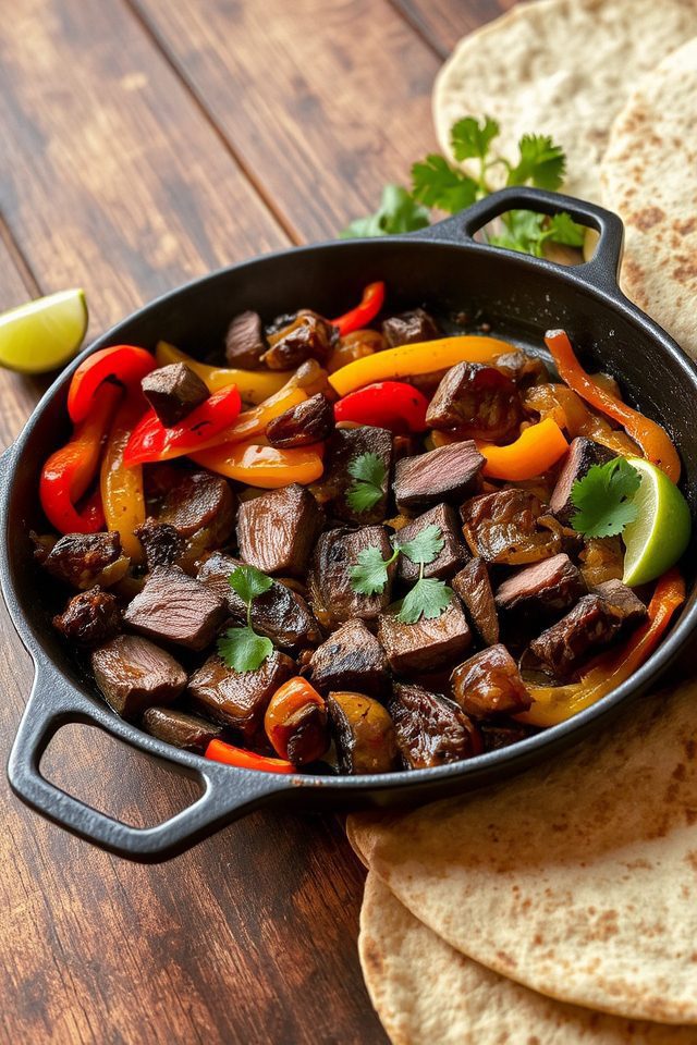 steak fajitas for couples