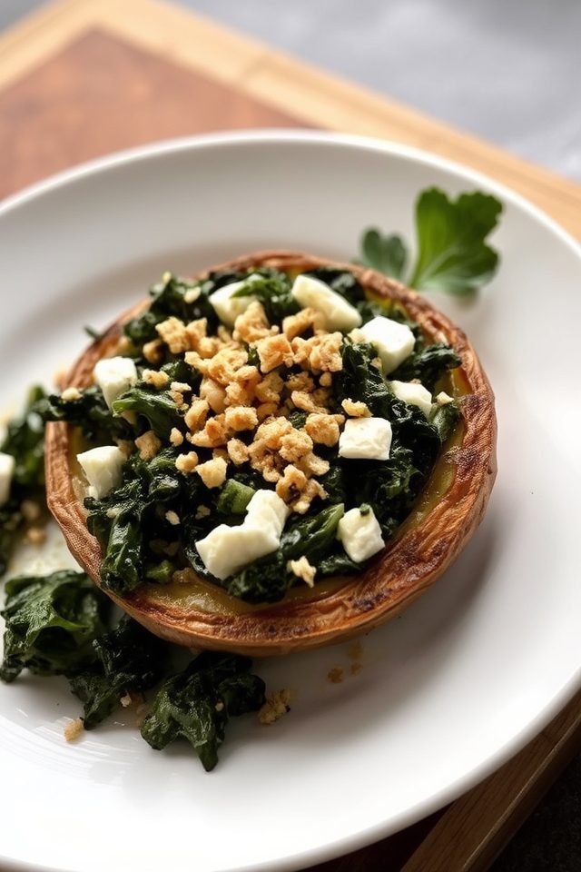stuffed mushroom savory delight