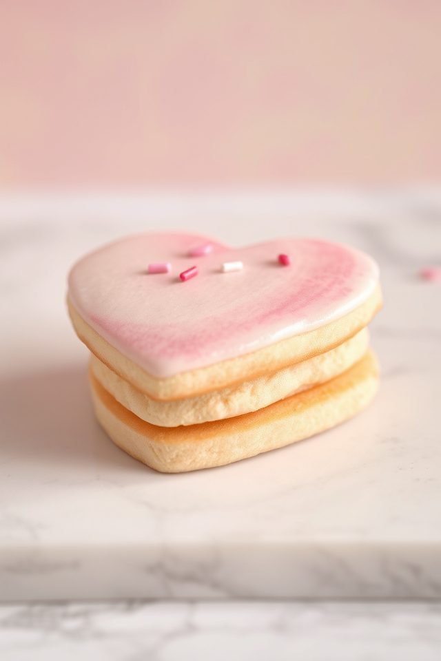 sugar cookie heart treats